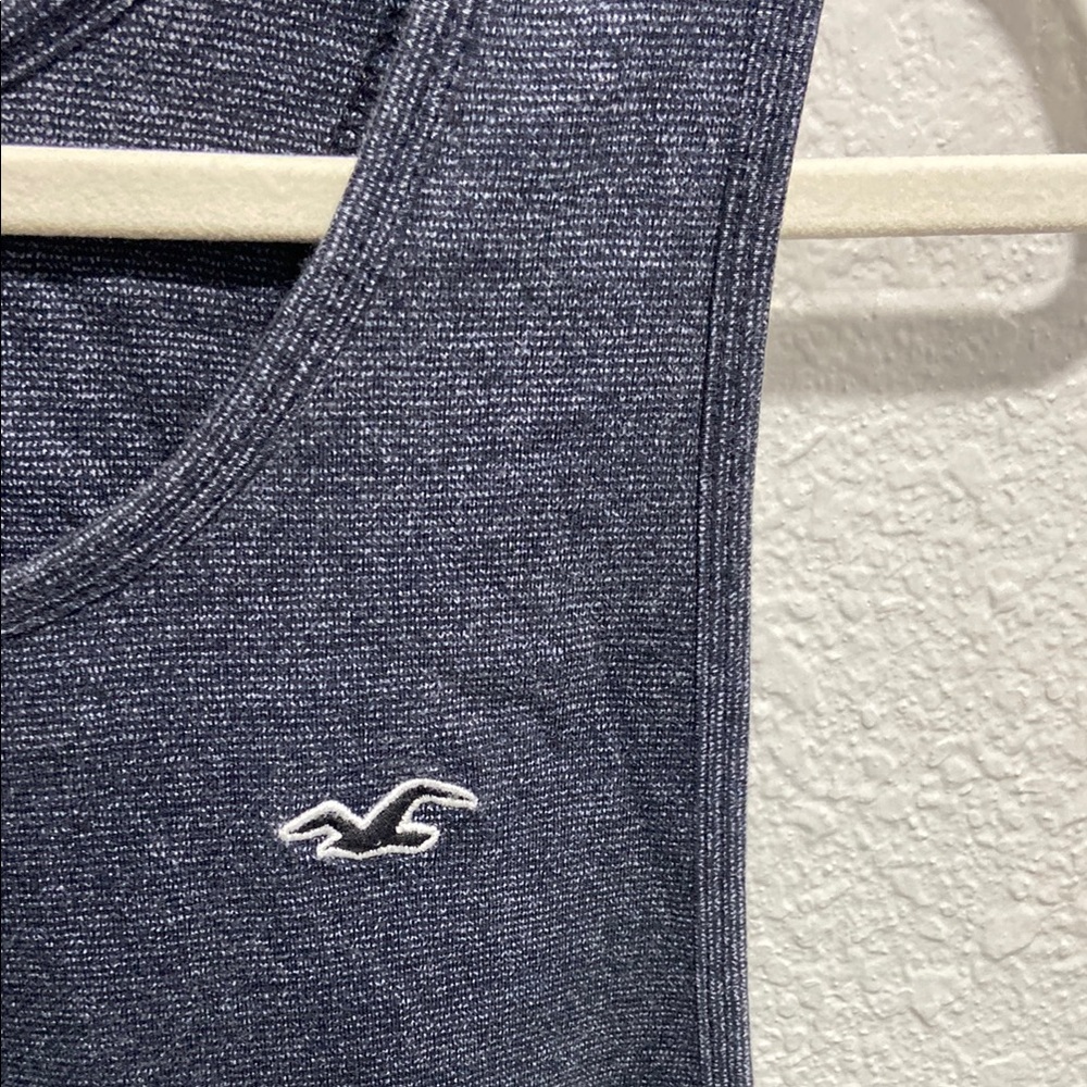 Hollister Blue Tank Top Classic Crew Neck - Picture 4 of 4